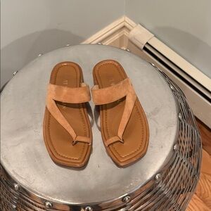 Tan Leather Women's Sandals